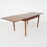 Mid-century teak extendable dining table, 1950's