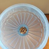 Art Deco lamp with floral decor