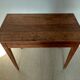 Compact desk in vintage cherry wood