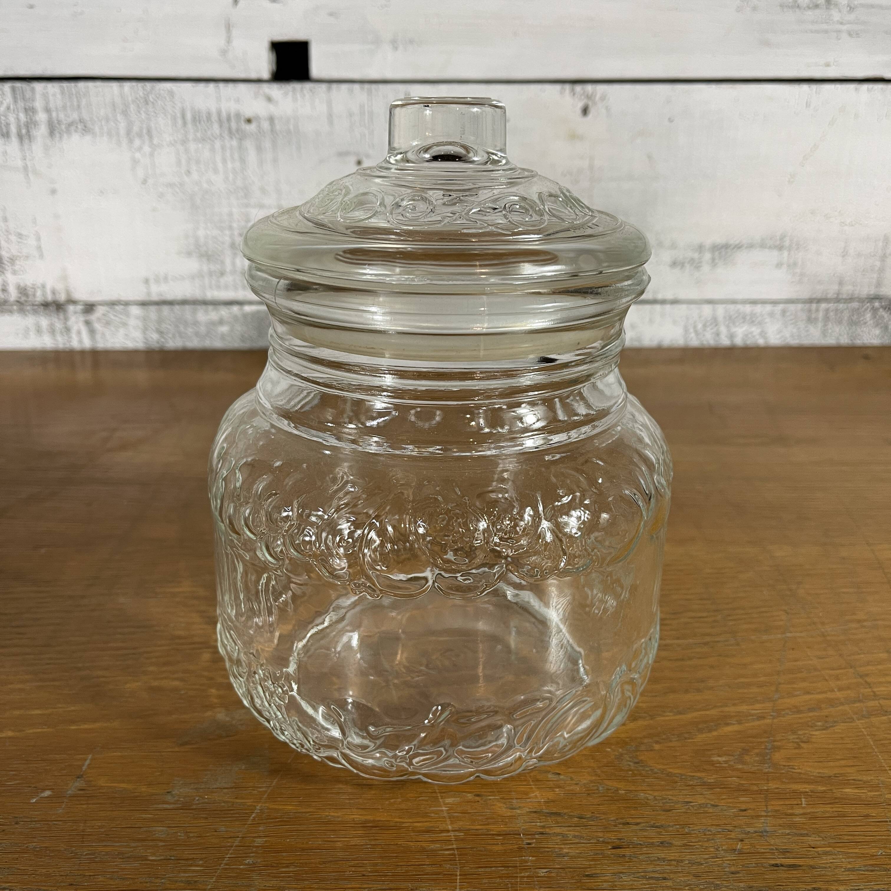 Vintage glass candy box