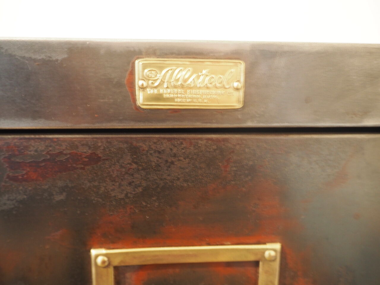 Old 1930's allsteel binder