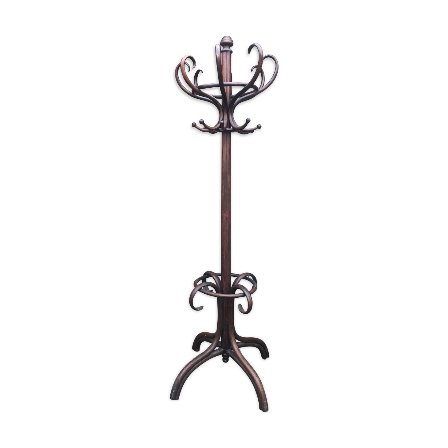 Coat rack parrot Thonet early twentieth art deco
