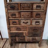 Craft cabinet with drawers