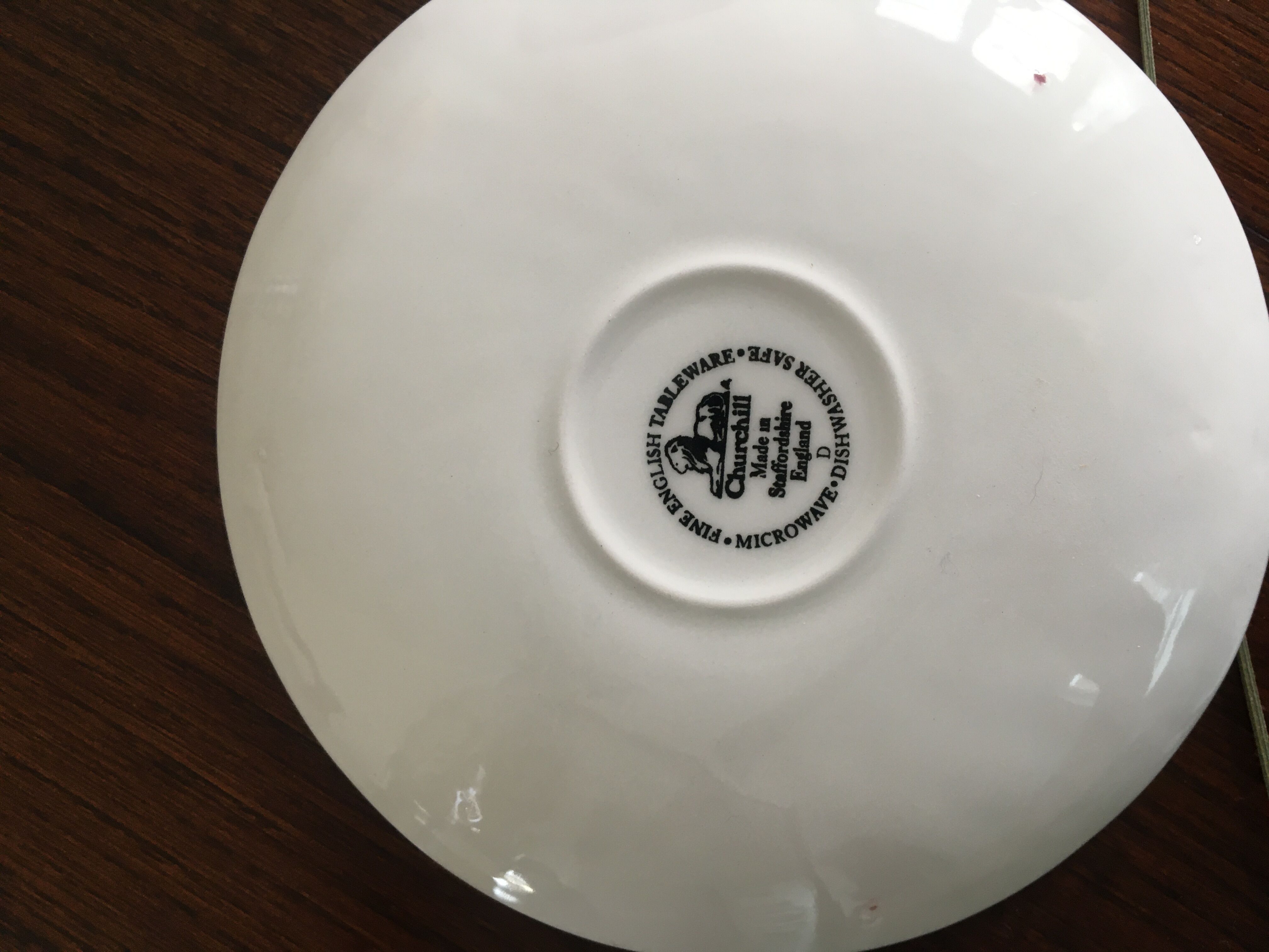 Tasse Churchill fleurie made in England
