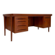 1960s Danish design teak executive writing desk by Ib Kofod-Larsen