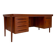 1960s Danish design teak executive writing desk by Ib Kofod-Larsen