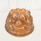Old copper cake mold, nineteenth