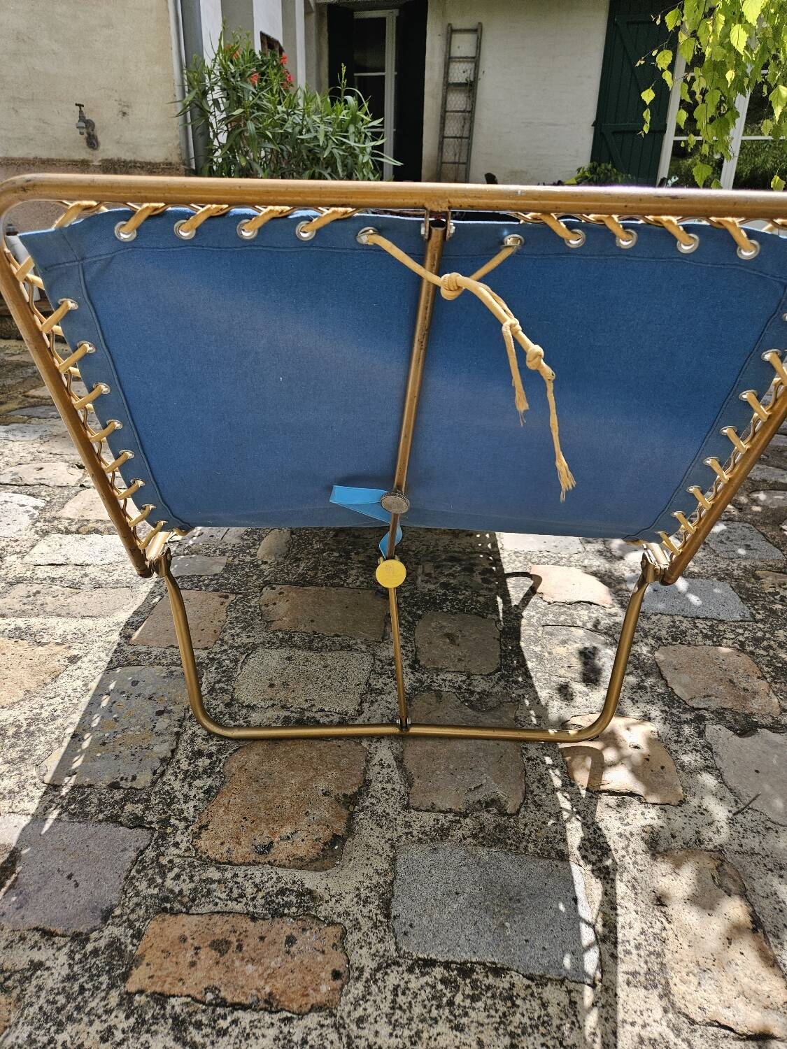 Lafuma vintage folding deckchair