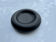 Black vintage petroleum ceramic cup Francois Chatain
