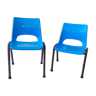 Pair of child chairs