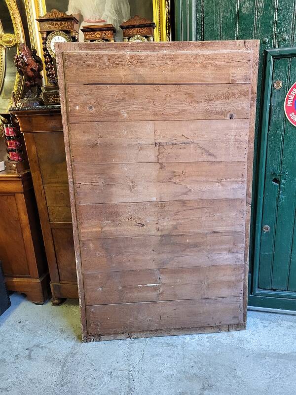 antique large golden mirror from the 19th century