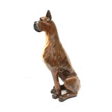 Vintage Italian design hand painted ceramic dog