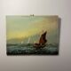 Old painting, Navy, signed, 60s/70s