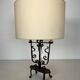 Wrought Iron Candelabrum with Six Lights, French Work, circa 1950