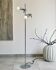 Bauhaus vintage two-light floor lamp