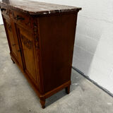 Louis XVI buffet in wood and marble