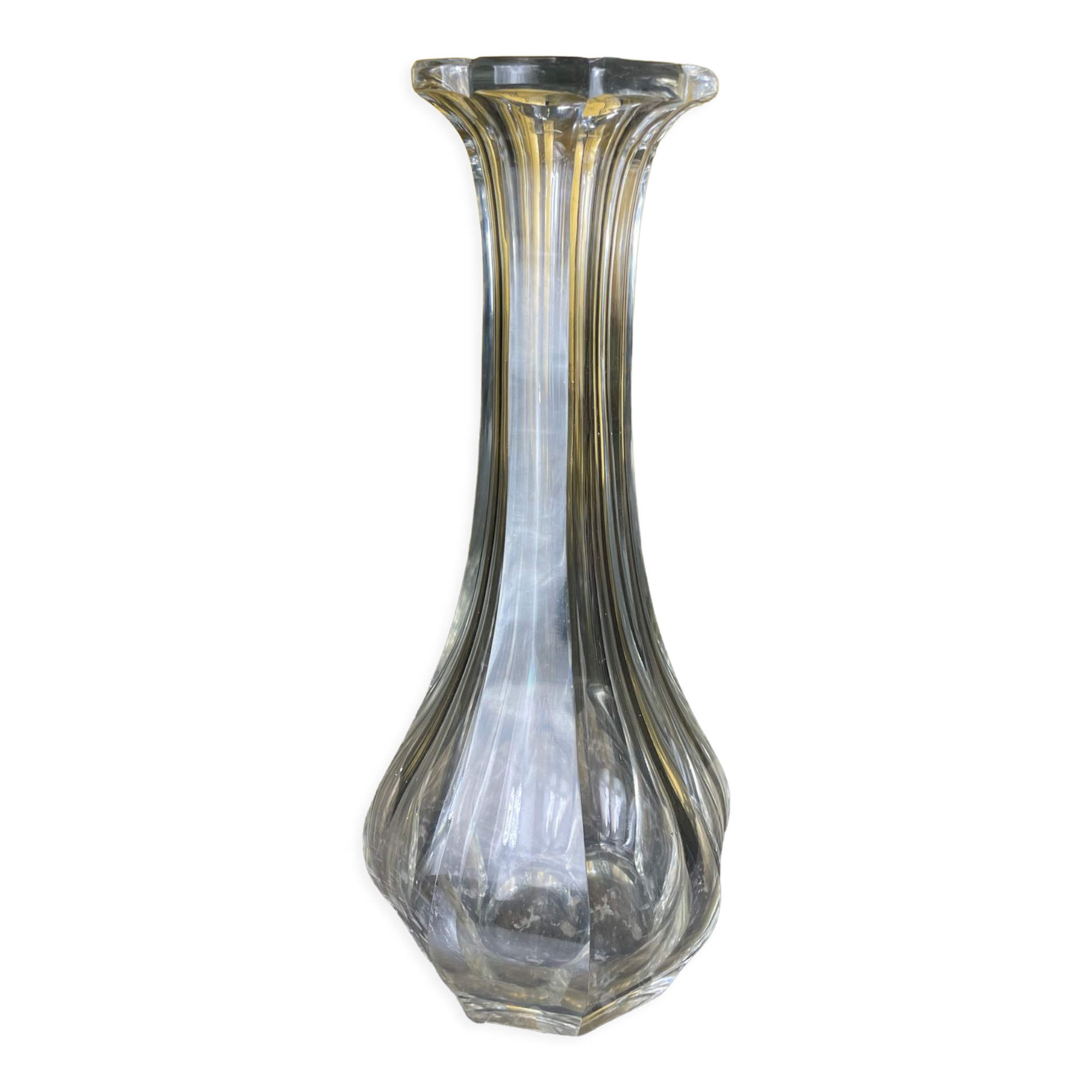 Baccarat crystal vase