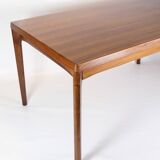 Dining Table With extensions Made In Rosewood By Henning Kjærnulf From 1960s