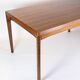 Table à manger avec rallonges fabriquée en palissandre par Henning Kjærnulf des années 1960