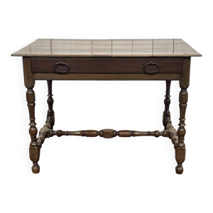 table bureau 19ème en - noyer