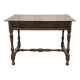 19th-century desk in walnut and oak
