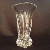 Vase en verre épais