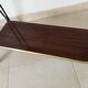 Vintage Formica and wrought iron rolling dessert trolley/side table.