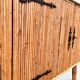Bamboo and rattan buffet Audoux Minet