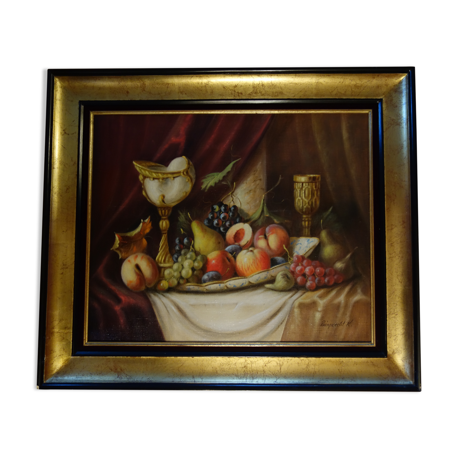 Table still life with fruits