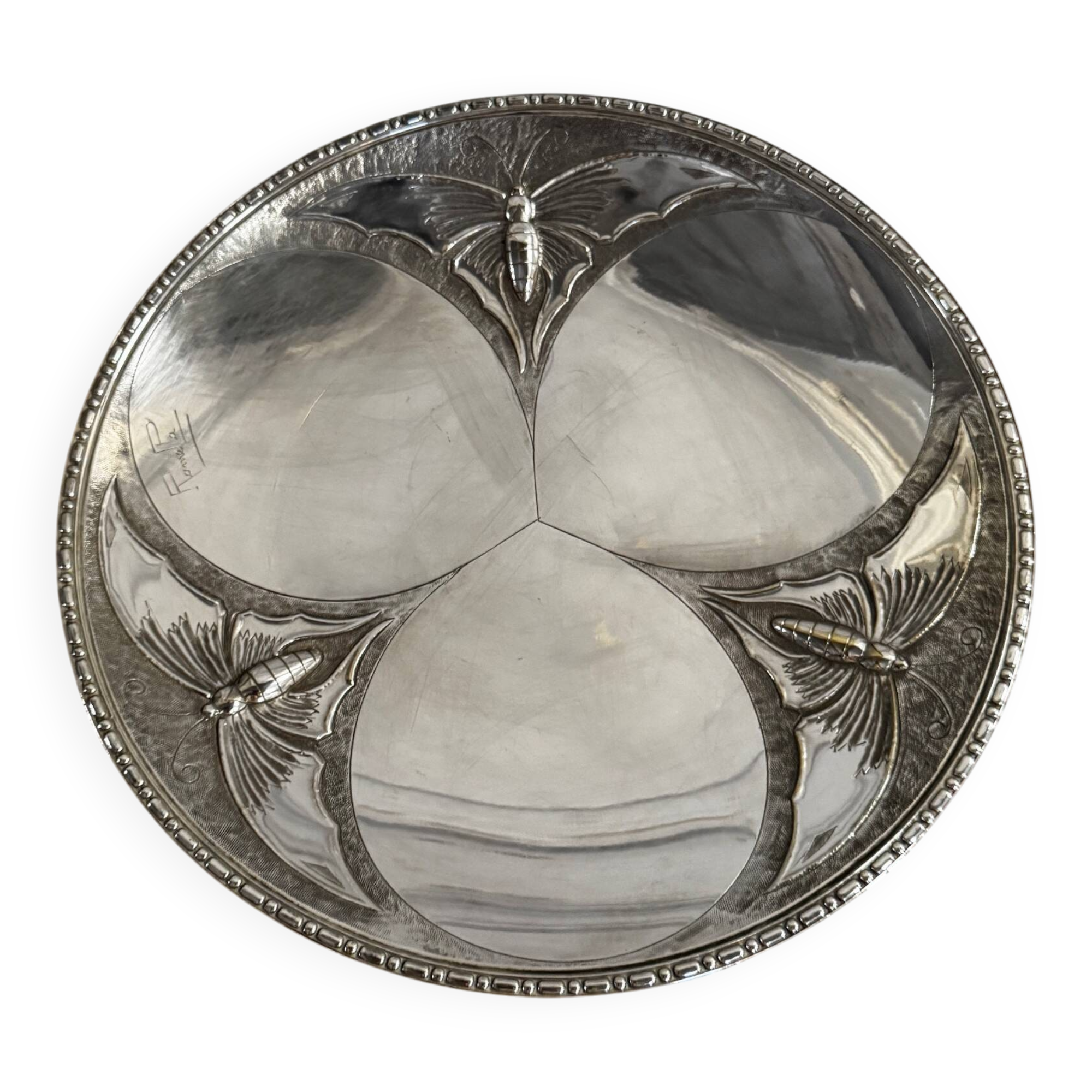 Art Nouveau shower stall with butterfly decoration by RameLPa