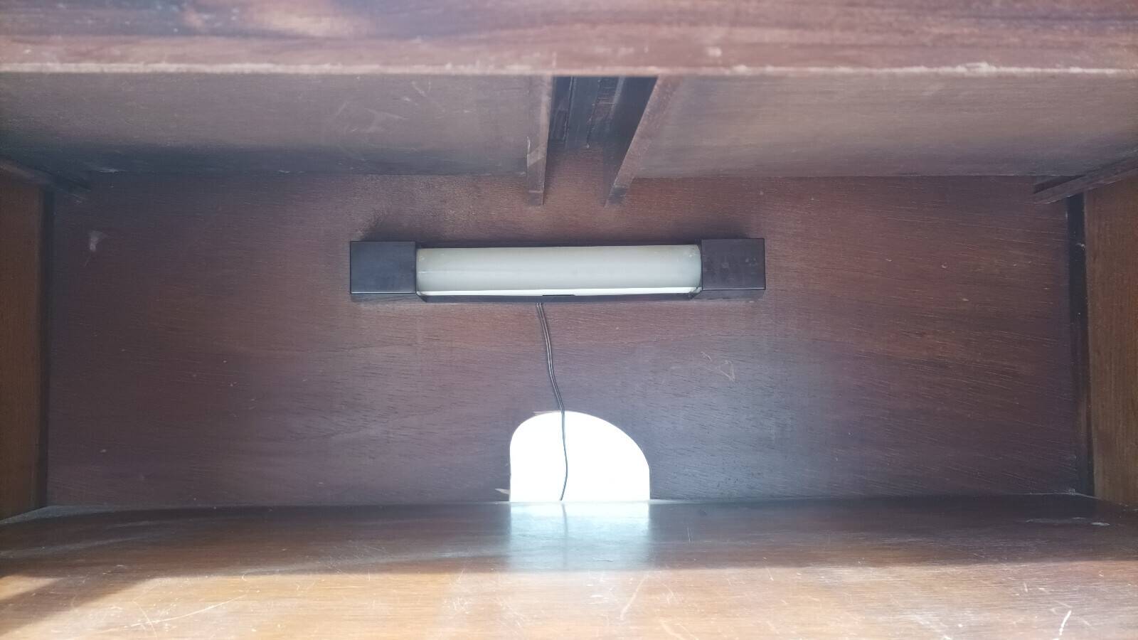 Aranjou sideboard in solid elm in the style of Olavi Hänninen 1960s