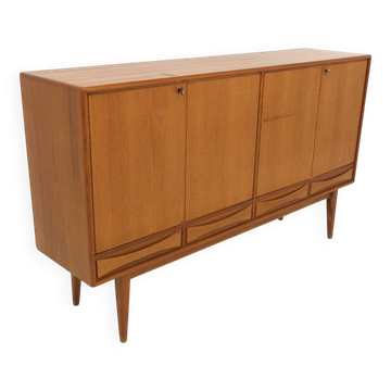 Buffet scandinave en teck, Suède, 1960