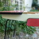 Formica eiffel foot table and its chairs