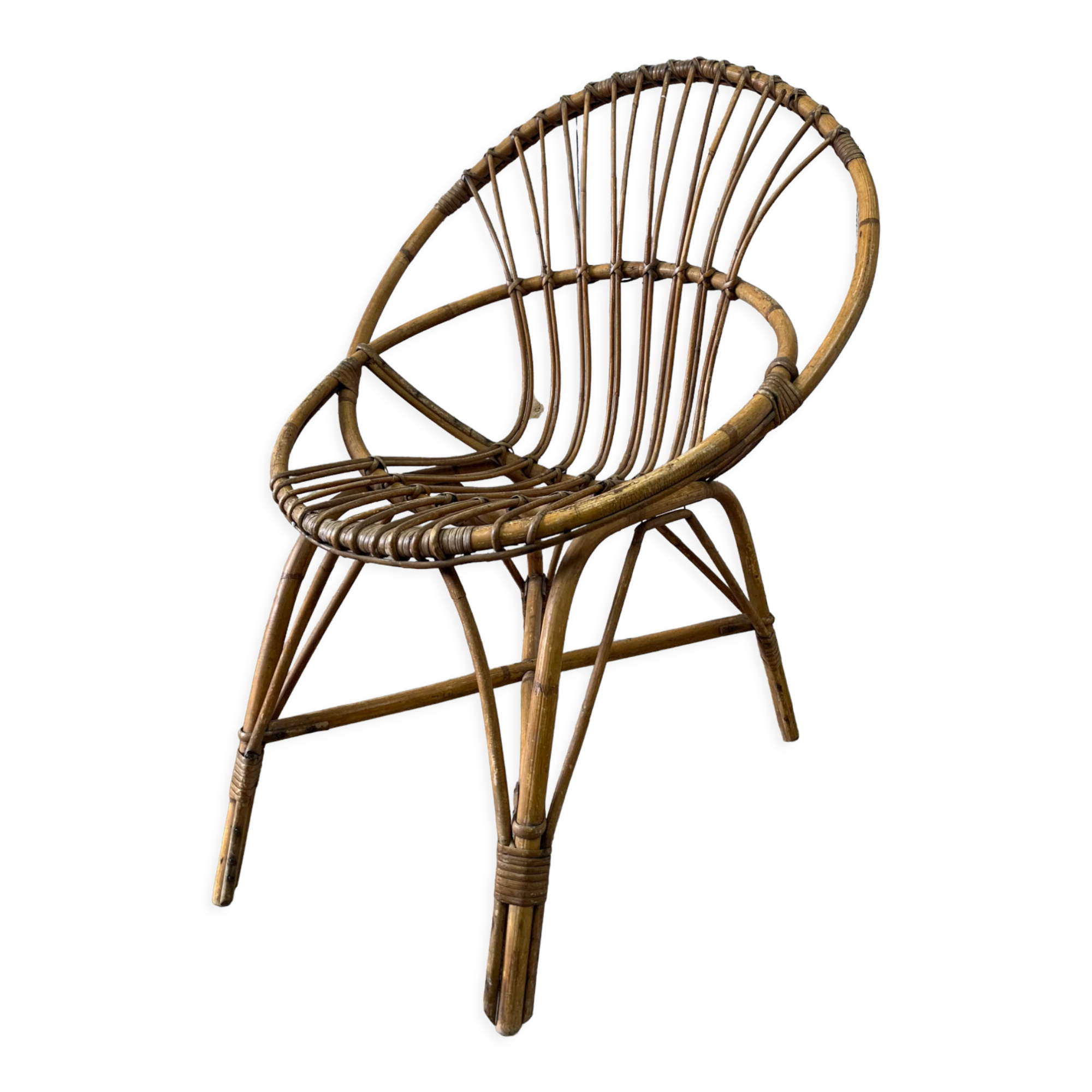 Rattan armchair POP UP CHRISTMAS 2022