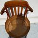 Bistro chair in curved wood and caning – Thonet style – 20th century seat