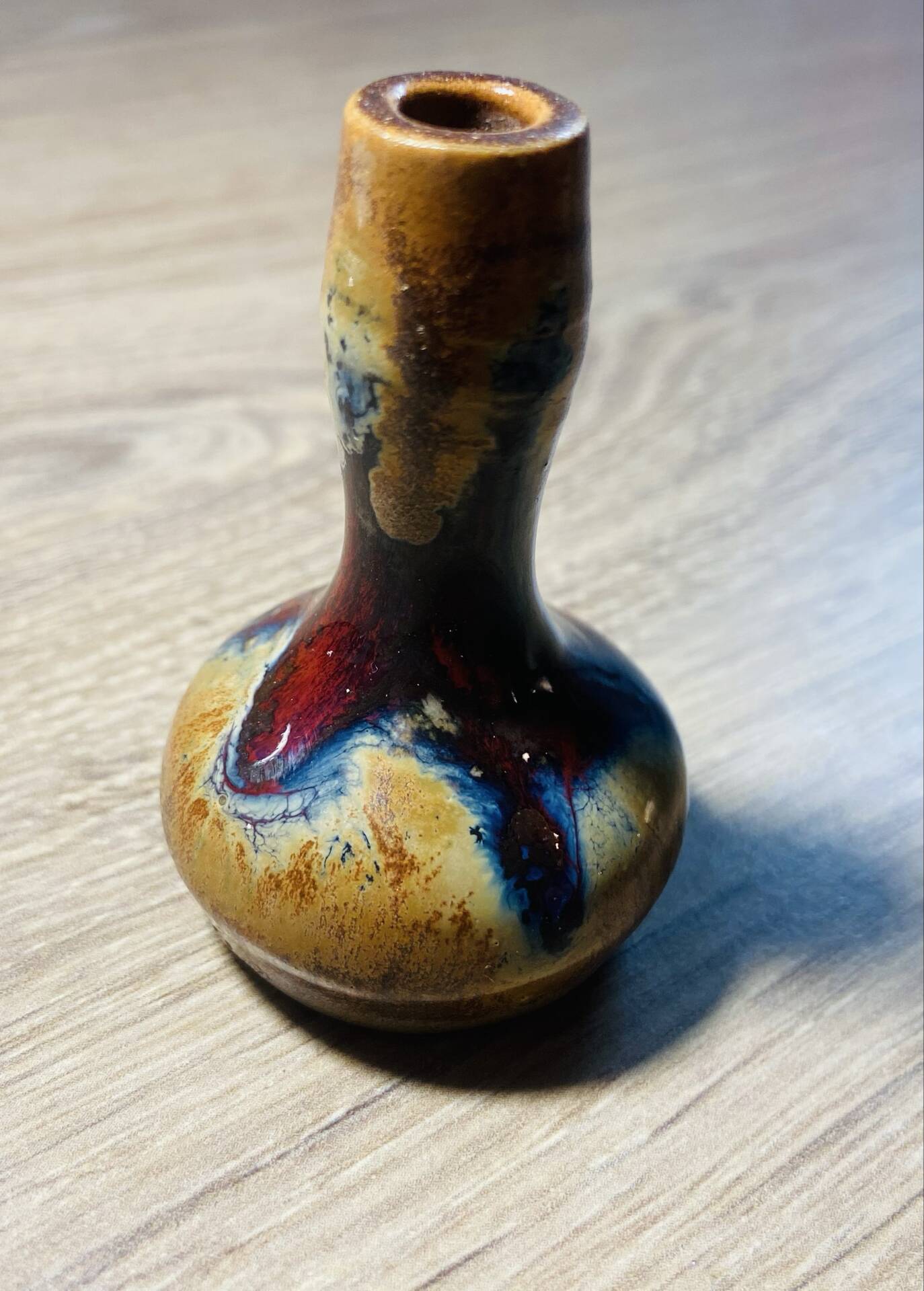 Miniature vase Boué and Petit Montigny on Loire