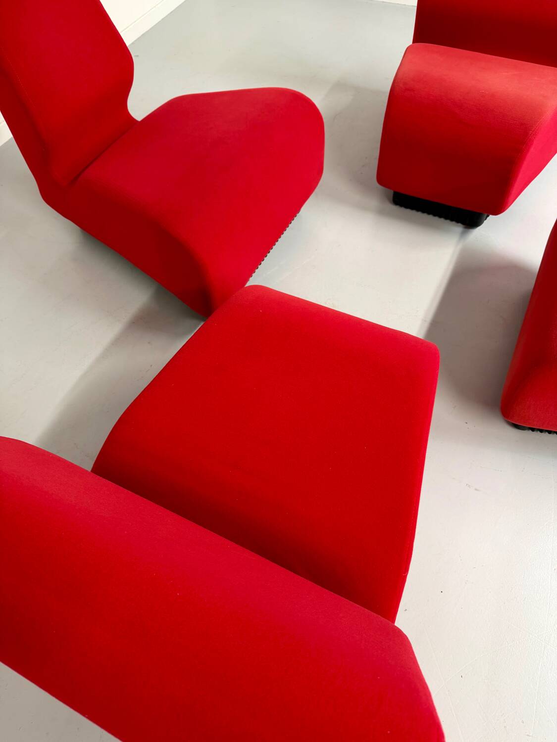 Modular design canapé Don Chadwick / Herman Miller vintage red