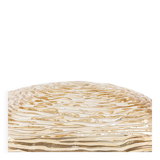 Pairs of amber glass wall lights in the shape of a fingerprint, Germany, 1970s.