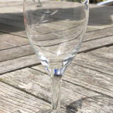 Engraved crystal glasses