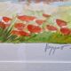 Watercolor Poppies jl Honnet