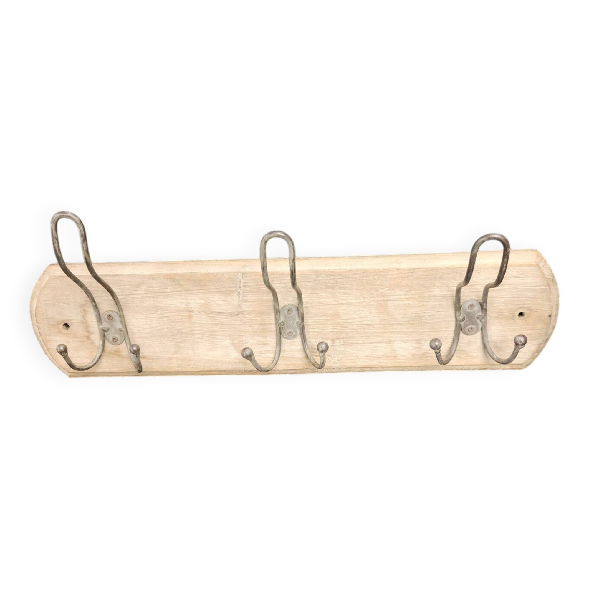 Porte-manteau mural en bois