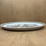 Large dish "The botanic garden"