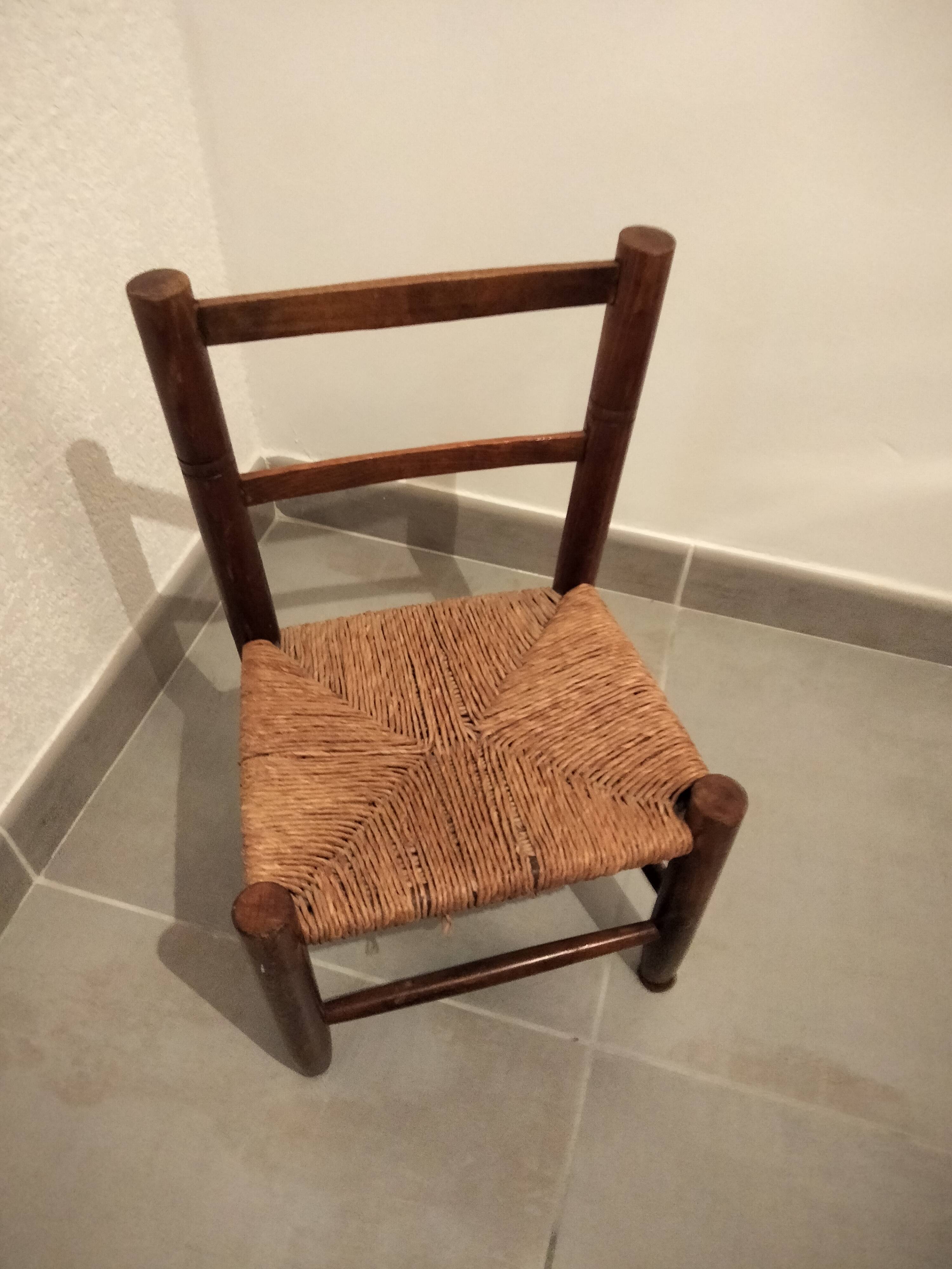 Vintage children's chair