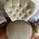 Fauteuil crapaud en velours