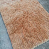 Beige berber carpet in wool 122x182 cm