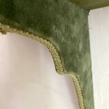 60s velvet wall shelf