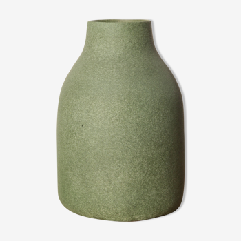 Large vase green organic