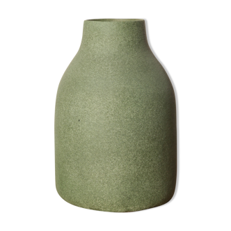 Large vase green organic