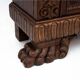 Cabinet set on lion's paws, Germany, early 20th century.
