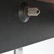 Trau Arredamenti Metallici S.P.A. large desk in rosewood Italy 1960